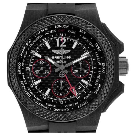 Breitling Bentley GMT B04 Automatic Black Dial Men's Watch.